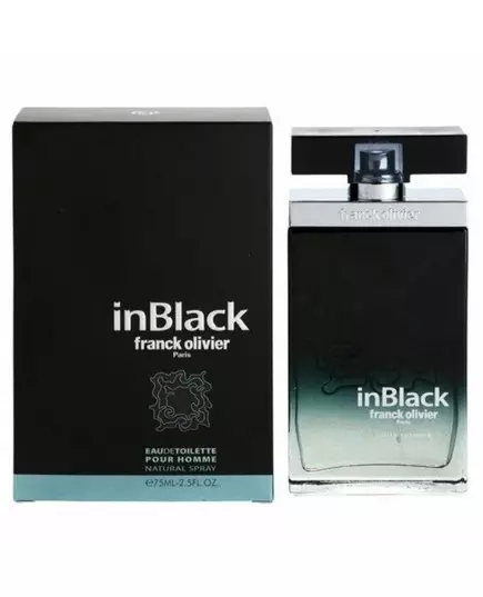 Туалетна вода для чоловіків Franck Olivier In Black, 75 мл, зображення 2