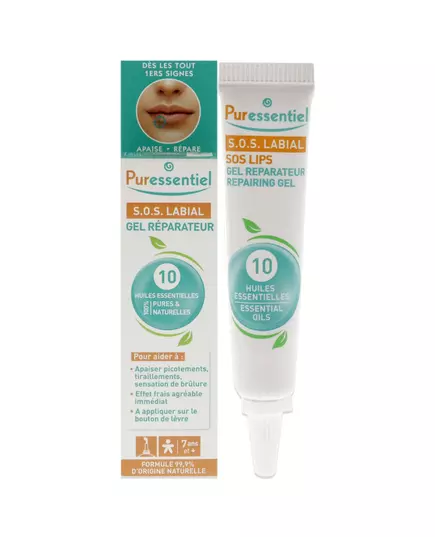 Восстанавливающий бальзам-уход для губ Puressentiel S.O.S. Lip Essential Oils, 5 мл, изображение 2