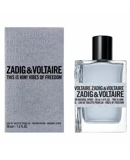 Туалетна вода для чоловіків Zadig&Voltaire THIS IS HIM! vibes of freedom, 50 мл, зображення 2