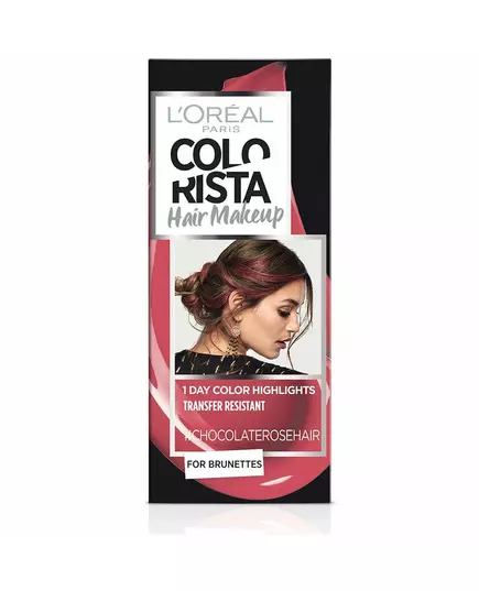 Полустойкая краска для волос L'Oréal Paris Colorista Hair Makeup #CHOCOLATEROSEHAIR, 30 мл, изображение 4
