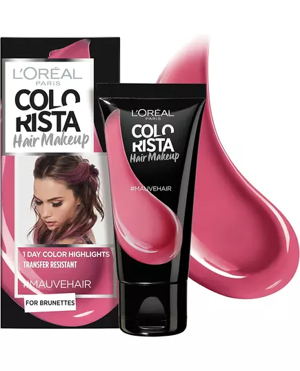 Полуперманентная краска для волос L'Oréal Paris Colorista Hair Makeup MAUVEHAIR, 30 мл, изображение 3