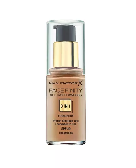Кремовий тональний крем Max Factor Face Finity All Day Flawless 85 Caramel, SPF 20, 30 мл