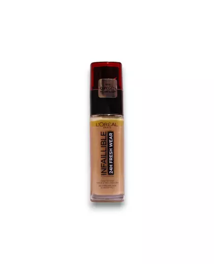 Рідка тональна основа L'Oréal Paris Infaillible 24h Fresh Wear 300 Amber, SPF 25, 30 мл