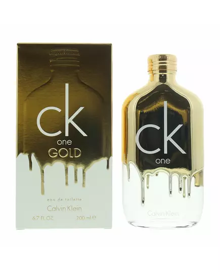 Туалетна вода унісекс Calvin Klein CK One Gold, 200 мл, зображення 2