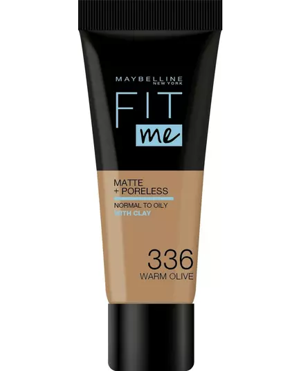 Тональна основа Maybelline Fit Me Matte + Poreless 336 Warm Olive, 30 мл