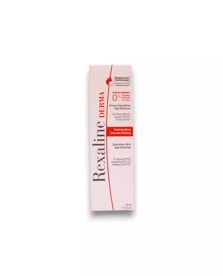 Відлущувальний засіб для обличчя Rexaline DERMA delicate peeling, 30 мл, зображення 3