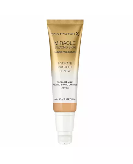 Компактная тональная основа Max Factor Miracle Touch 04 Light Medium, 30 мл