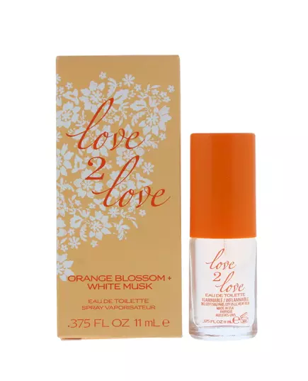 Туалетная вода для женщин Love 2 Love Orange Blossom + White Musk, 11 мл
