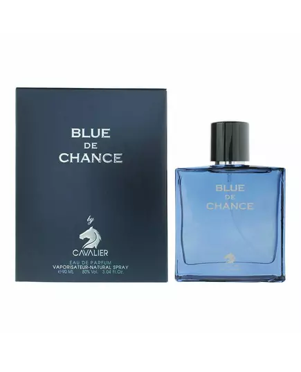 Парфюмерная вода для мужчин Cavalier Blue De Chance, 90 мл