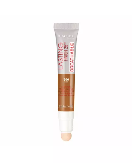 Кремовий консилер Rimmel London Lasting Finish 600 Dark, 7 мл, зображення 2