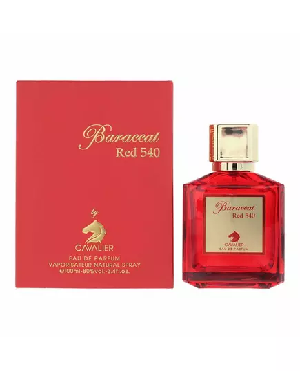 Парфумована вода унісекс Cavalier Baraccat Red 540, 100 мл