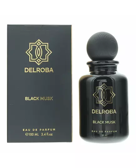 Парфумована вода для чоловіків Delroba Black Musk, 100 мл, зображення 2