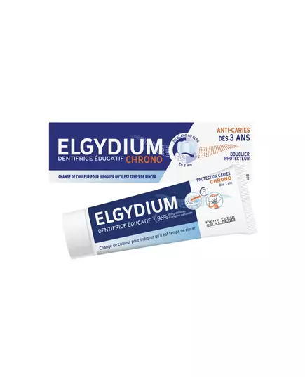 Зубная паста для профилактики кариеса Elgydium Chrono Fluorinol, 50 мл