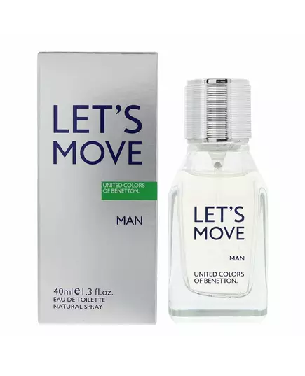 Туалетна вода для чоловіків Benetton Let's Move, 40 мл, зображення 2