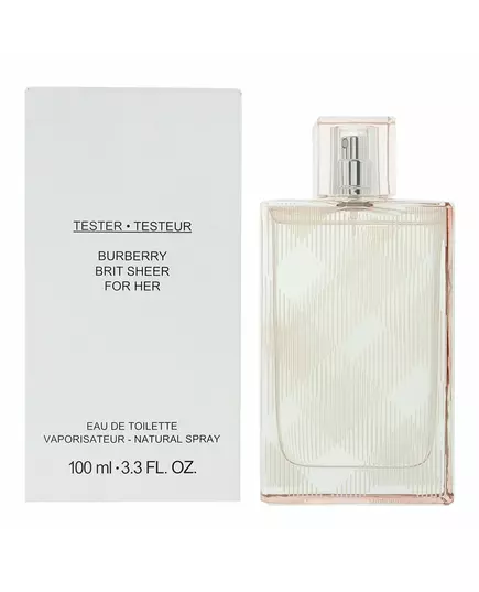 Тестер туалетной воды для женщин Burberry Brit Sheer, 100 мл, изображение 2