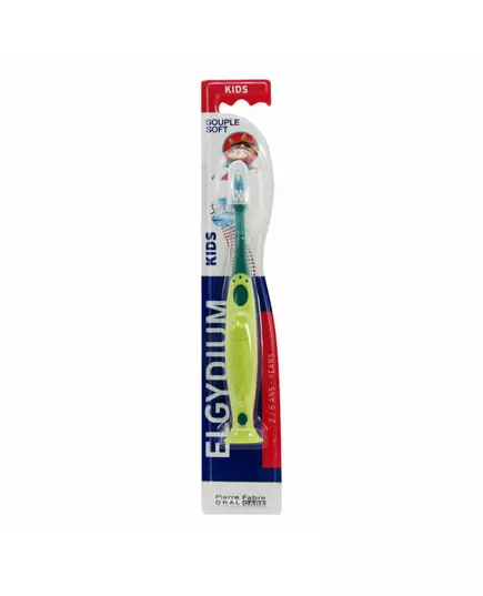 Дитяча зубна щітка Elgydium Kids Shark Green
