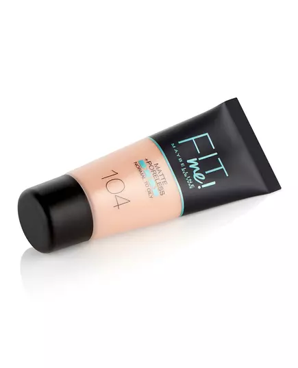 Тональна основа Maybelline Fit Me Matte + Poreless 104 Soft Ivory, 30 мл, зображення 3