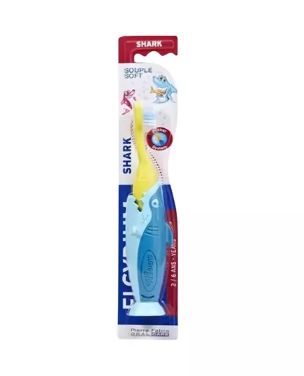 Дитяча зубна щітка Elgydium Kids Shark Blue