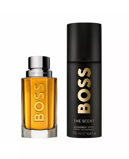 Набор дезодоранта-спрея и туалетной воды для мужчин Hugo Boss The Scent Spicy, 150 мл