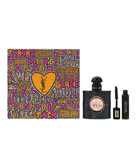 Набор парфюмерной воды и туши для ресниц Yves Saint Laurent Black Opium; Volume Effet Faux Cils, 50 мл