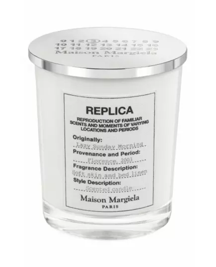 Ароматична свічка Maison Margiela Lazy Sunday Morning Квіткова, 165 г