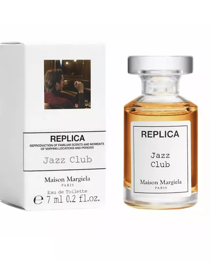 Мініатюра туалетної води для чоловіків Maison Margiela Replica Jazz Club, 7 мл, зображення 2