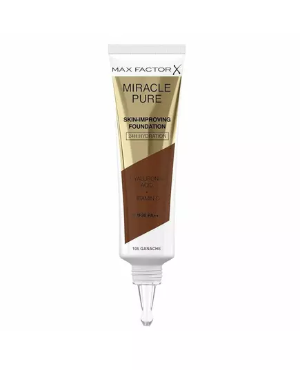 Кремовый тональный крем Max Factor Miracle Pure Vitamin C Medium 105 Ganache, 30 мл