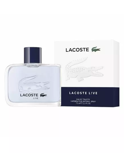 Туалетна вода для чоловіків Lacoste Live, 75 мл, зображення 2