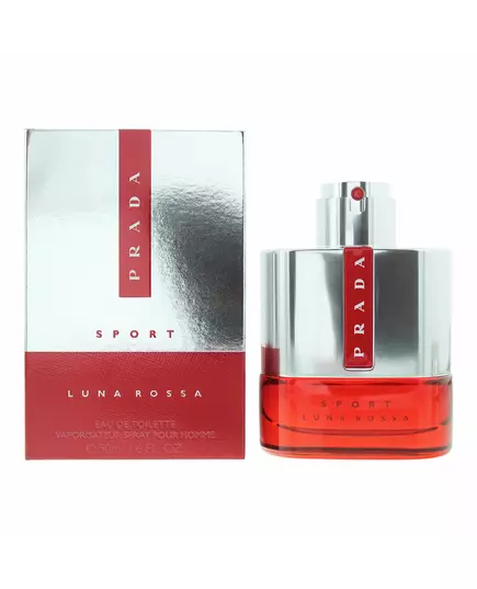 Туалетна вода для чоловіків Prada Luna Rossa Sport, 50 мл, зображення 2