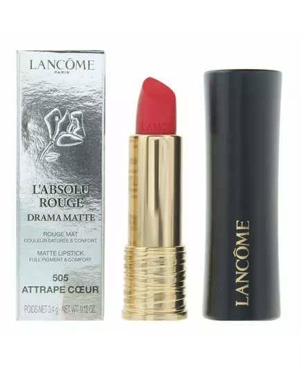 Кремовая губная помада Lancôme L'Absolu Rouge Drama Matte 505 Attrape Coeur, 3,4 г, изображение 2