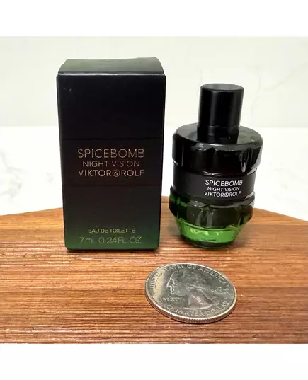 Мініатюра туалетної води для чоловіків Viktor & Rolf Spicebomb Night Vision, 7 мл, зображення 2