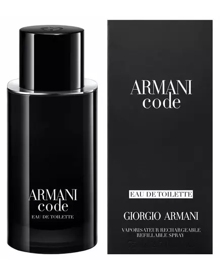 Туалетна вода для чоловіків Armani Code Refillable, 75 мл, зображення 2