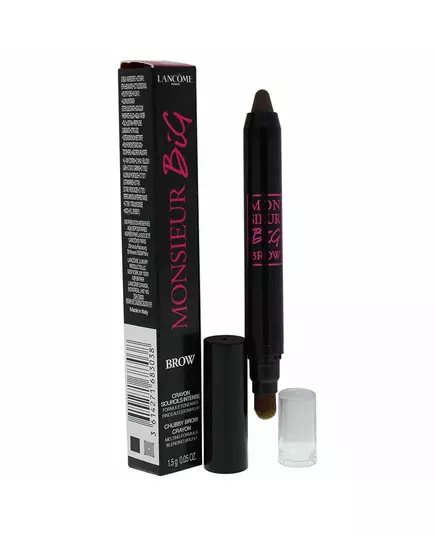 Кремовый карандаш для бровей с щёточкой 2-в-1 Lancôme Monsieur Big Brow 03 Brown, 1,5 г