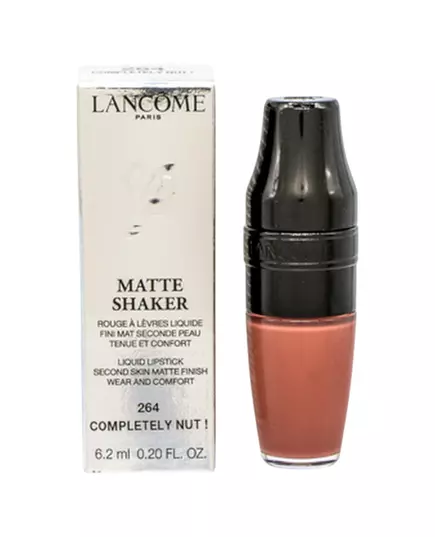 Матовая жидкая губная помада Lancôme Matte Shaker 264 Completely Nut, 6,2 мл