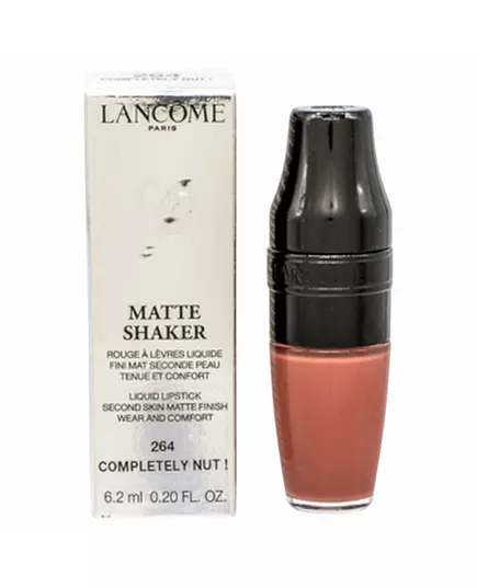 Матовая жидкая губная помада Lancôme Matte Shaker 264 Completely Nut, 6,2 мл, изображение 2