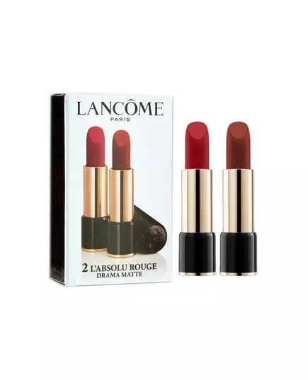 Набір кремових губних помад Lancôme L'Absolu Rouge 290 Drama, 2 штуки