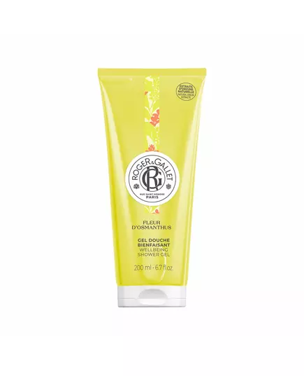 Гель для душа Roger & Gallet FLEUR D'OSMANTHUS Оздоровительный, 200 мл, изображение 2