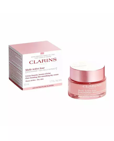 Зволожувальний денний крем для обличчя Clarins Multi-Active, 50 мл, зображення 2