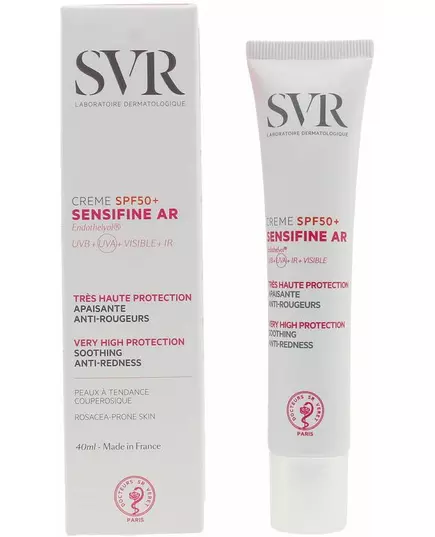 Сонцезахисний крем для обличчя Svr Laboratoire Dermatologique Sensifine AR SPF50+, 40 мл