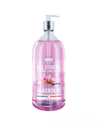 Гель для душа для тела, лица и волос Les Petites Bains de Provence Magnolia Для чувствительной кожи, 1000 мл