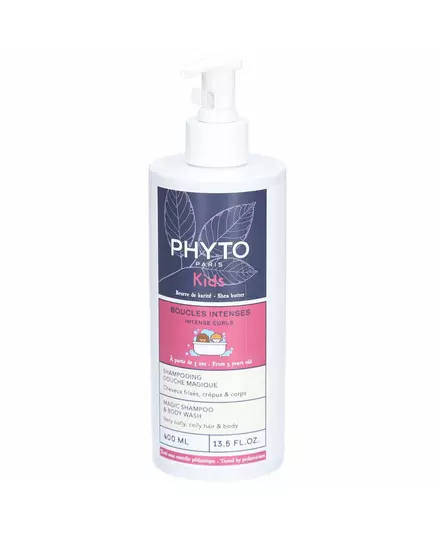 Гель для душа и шампунь 2-в-1 Phyto Intense Curls, 400 мл
