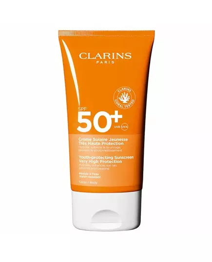 Увлажняющий солнцезащитный крем Clarins Sun Care SPF50+, 150 мл