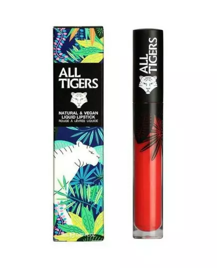 Матовый блеск для губ All Tigers Natural & Vegan 784 Lead The Game, 8 мл, изображение 2
