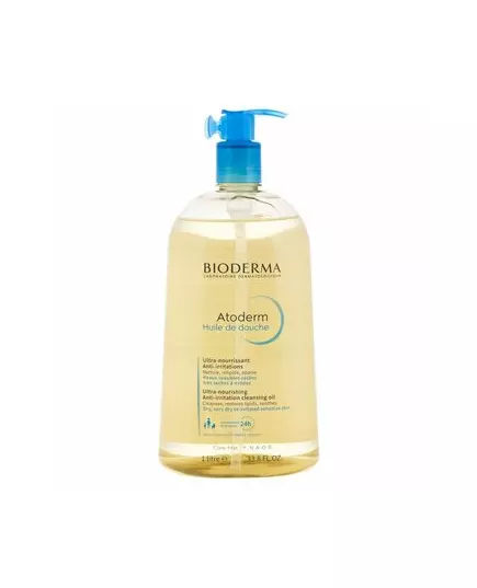 Олія для душу Bioderma Atoderm Від подразнення, для обличчя й тіла, 1000 мл