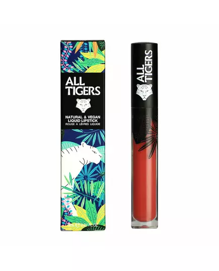 Матовый блеск для губ All Tigers Natural & Vegan 683 Make Your Mark, 8 мл, изображение 2