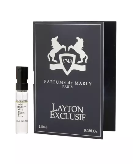 Пробник унисекс парфюмерной воды Parfums de Marly Layton Exclusif, 1,5 мл