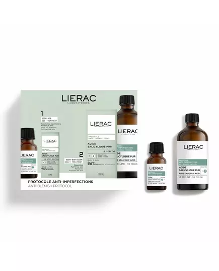 Набор средств для ухода за проблемной кожей лица Lierac Anti-Blemish Protocol, 15 мл, изображение 2