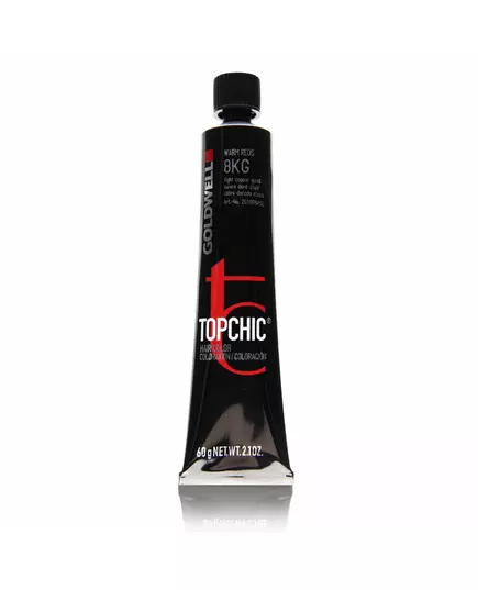 Стойкая краска для волос Goldwell TopChic 8KG Light Copper Gold, 60 мл