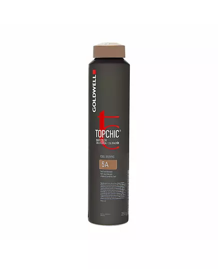 Стойкая краска для волос Goldwell TopChic 5A Light Ash Brown, 250 мл