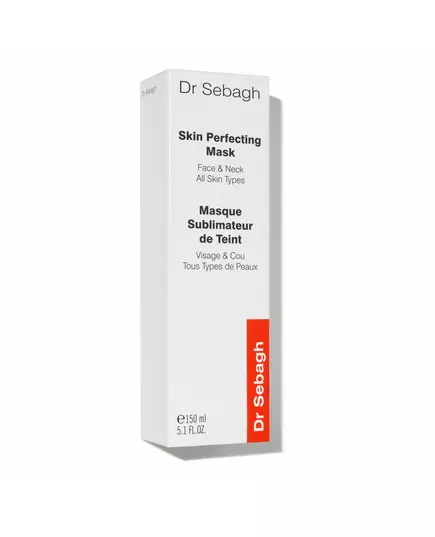 Кремова маска для обличчя та шиї Dr Sebagh Skin Perfecting Illuminating, 150 мл, зображення 3